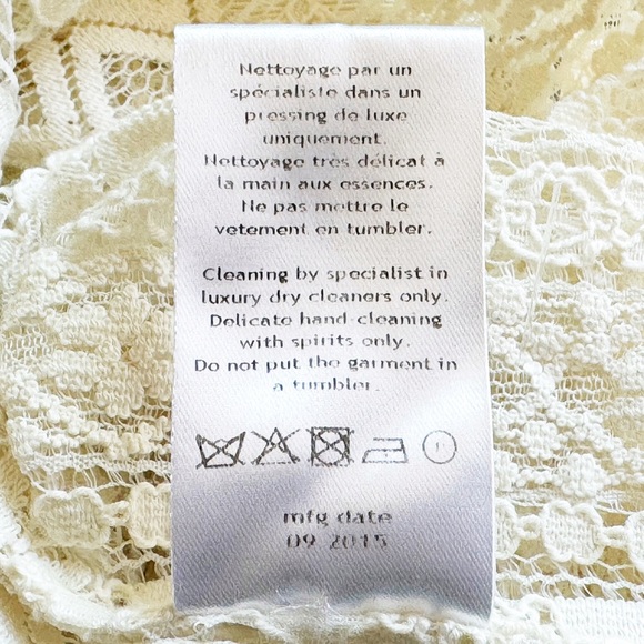 Lanvin Ivory Lace Blouse - Picture 13 of 13